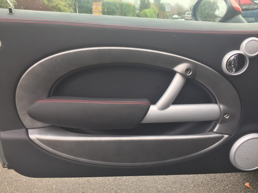Mini Türverkleidungen vorne Alcantara / Leder - 2 Stück (links und rechts) - Neubezug - R50/R52/R53