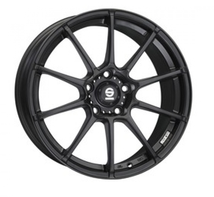 Sparco Assetto Gara 7x17 ET 37 4x100 Matt Schwarz - für Mini ab Bj.2001