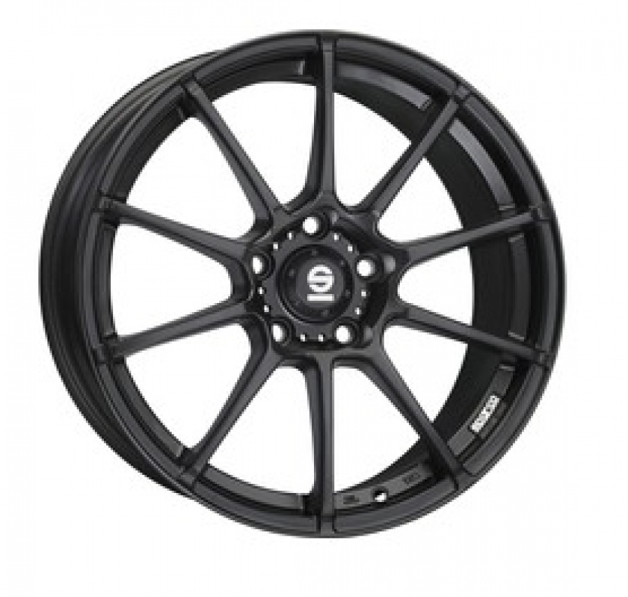 Sparco Assetto Gara 7,5x18 ET 42 4x100 Matt Schwarz - für Mini ab Bj.2001