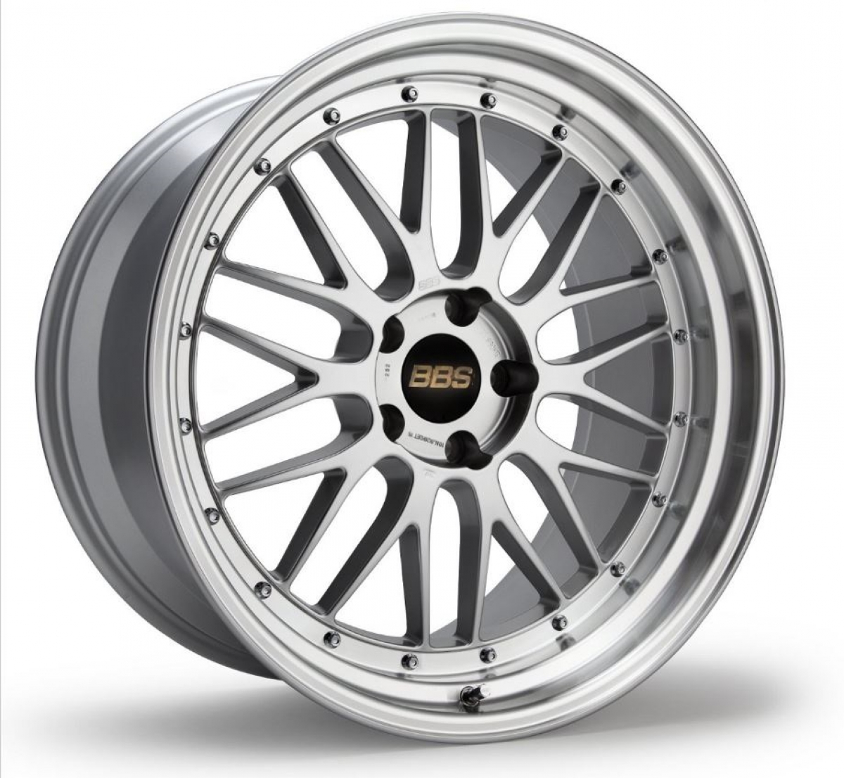 BBS Le Mans LM198 7,5x17 ET 40 4x100 Brillantsilber Schmiederad - für Mini ab Bj.2001