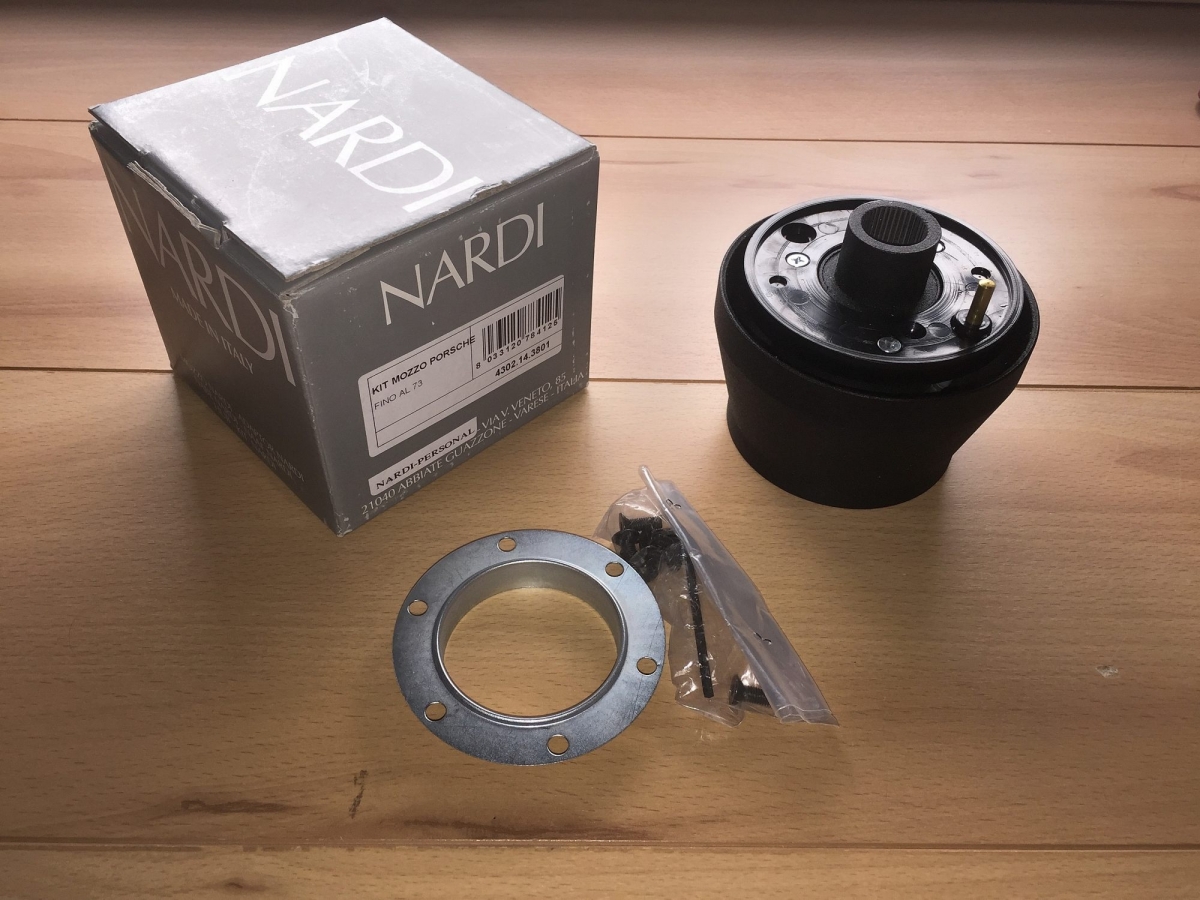 Nardi Personal Lenkrad Nabe 3801 für Porsche 911/912 bis Bj. 1973, 914-6, 916, 356